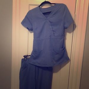 Scrubology scrub set (top SM, bottoms XS)